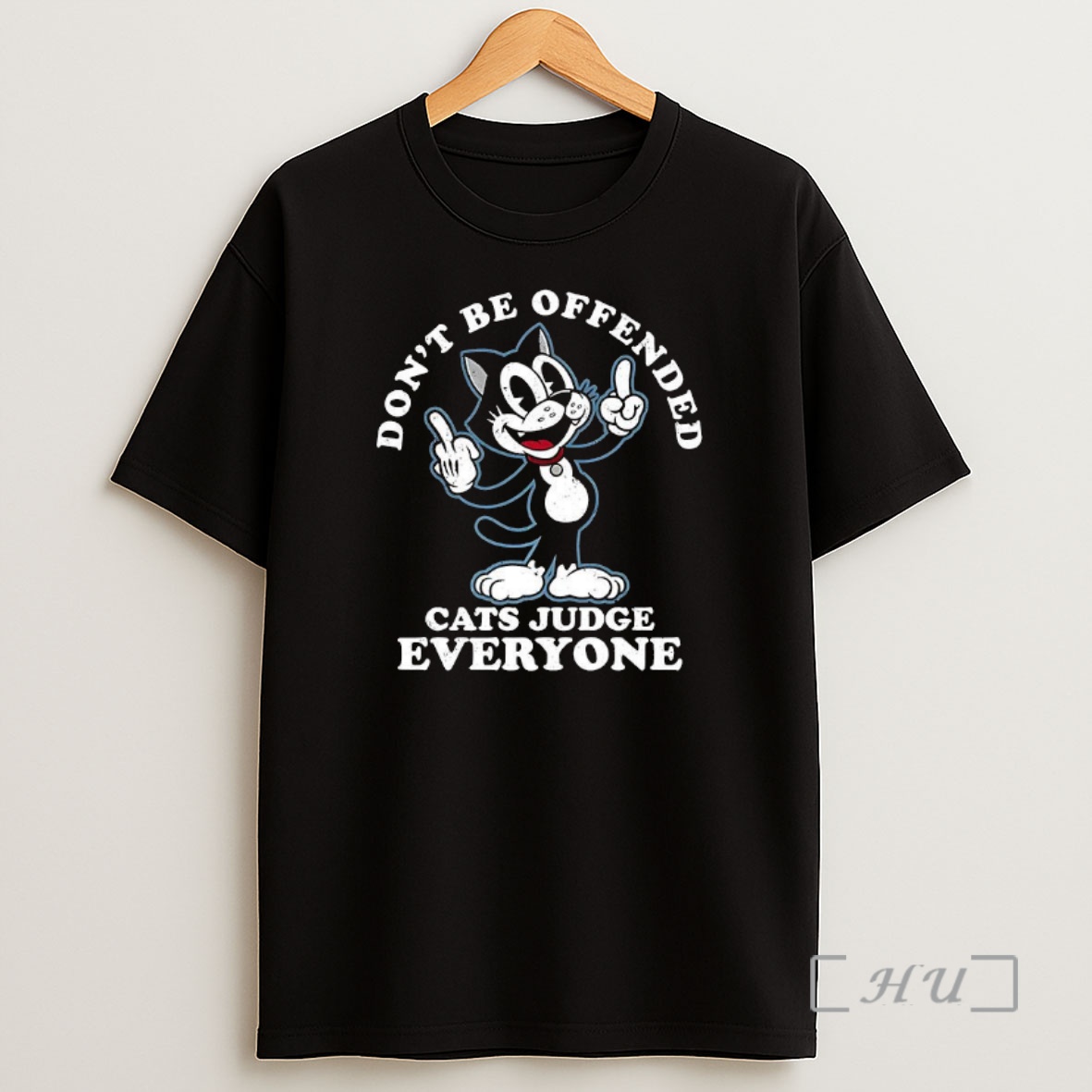 Officials Felix The Cat Dont Be Offended Cats Judge Everyone Cartoon Premium Shirt Sweatshirt Tee