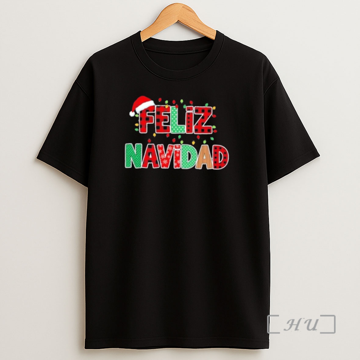 Officials Feliz Navidad Santa Hat Merry Christmas Premium Shirt Sweatshirt Tee