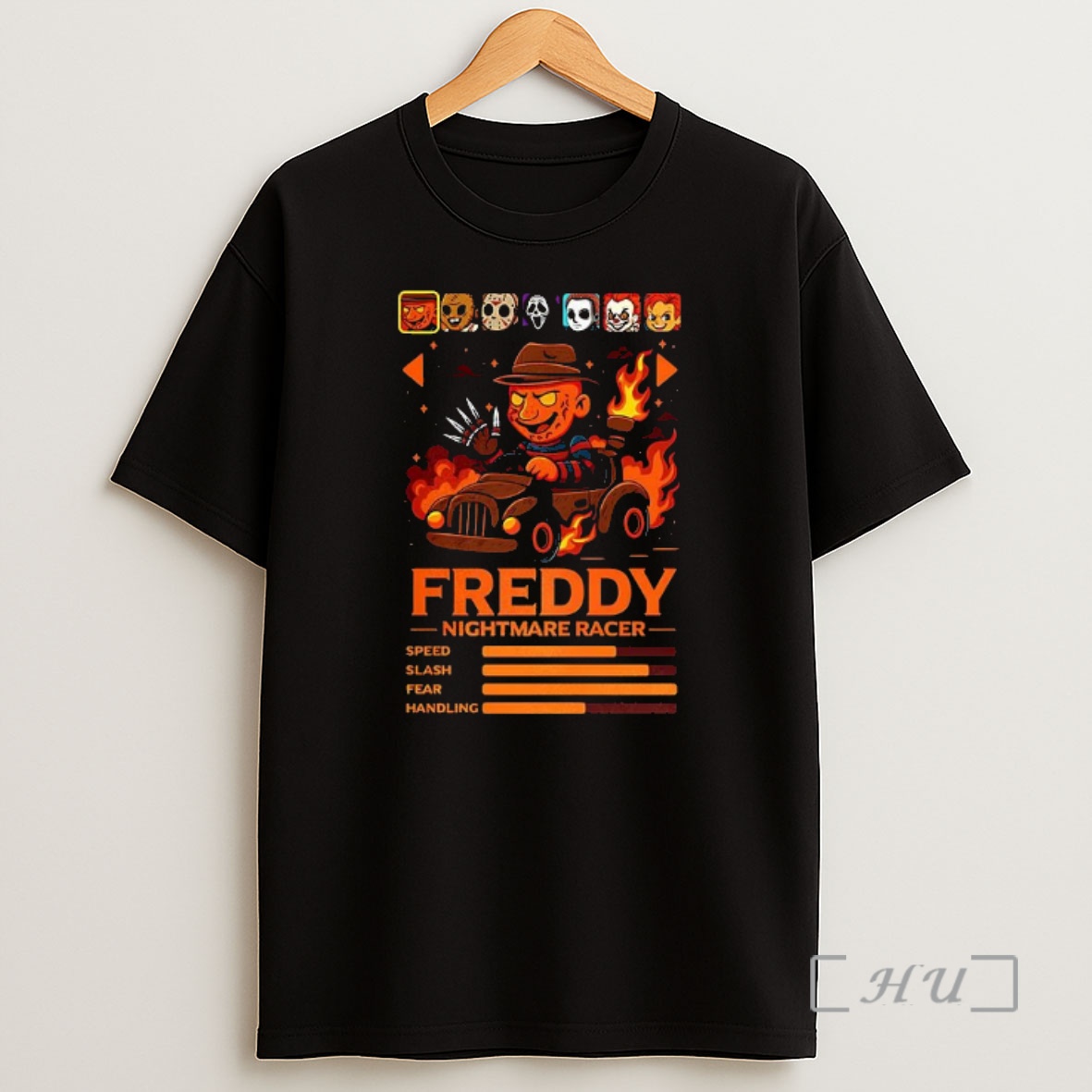 Officials Fereddy Nightmare Racer Video Game Halloween Premium Shirt Sweatshirt Tee
