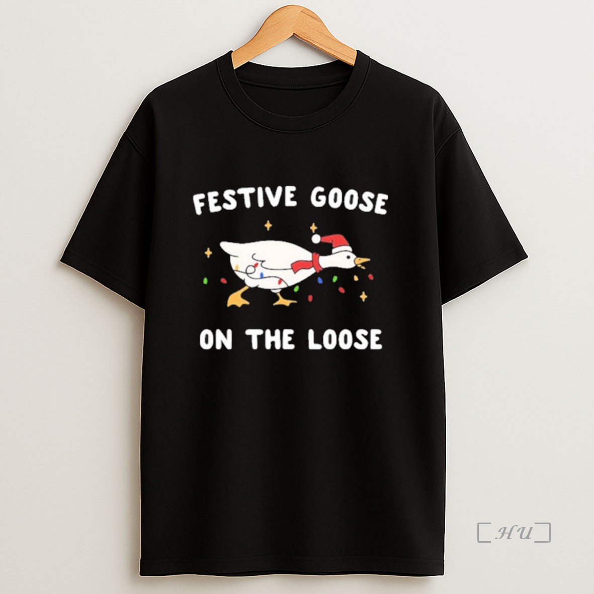 Officials Festive Goose On The Loose Premium Shirt Sweatshirt Tee