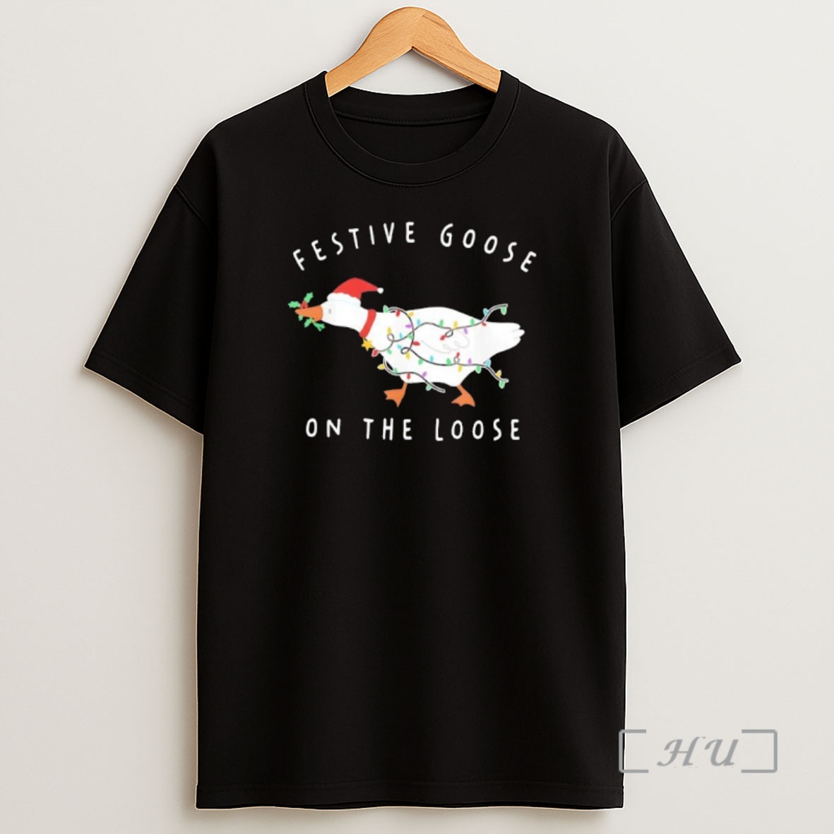 Officials Festive Goose On The Loose Christmas Premium Shirt Sweatshirt Tee