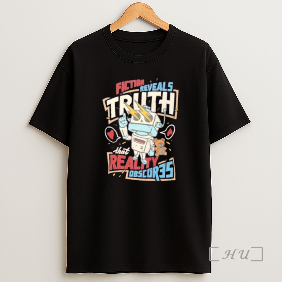 Officials Fiction Reveals Truth Sci Fi Robot Premium Shirt Sweatshirt Tee