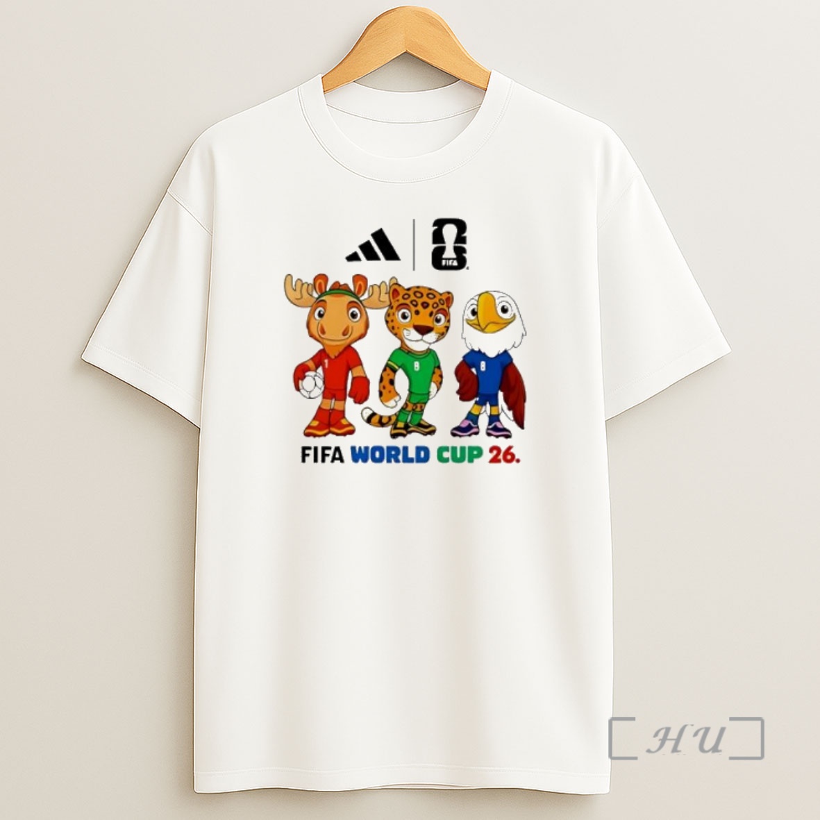 Officials Fifa World Cup 26 Mascot Premium Shirt Sweatshirt Tee