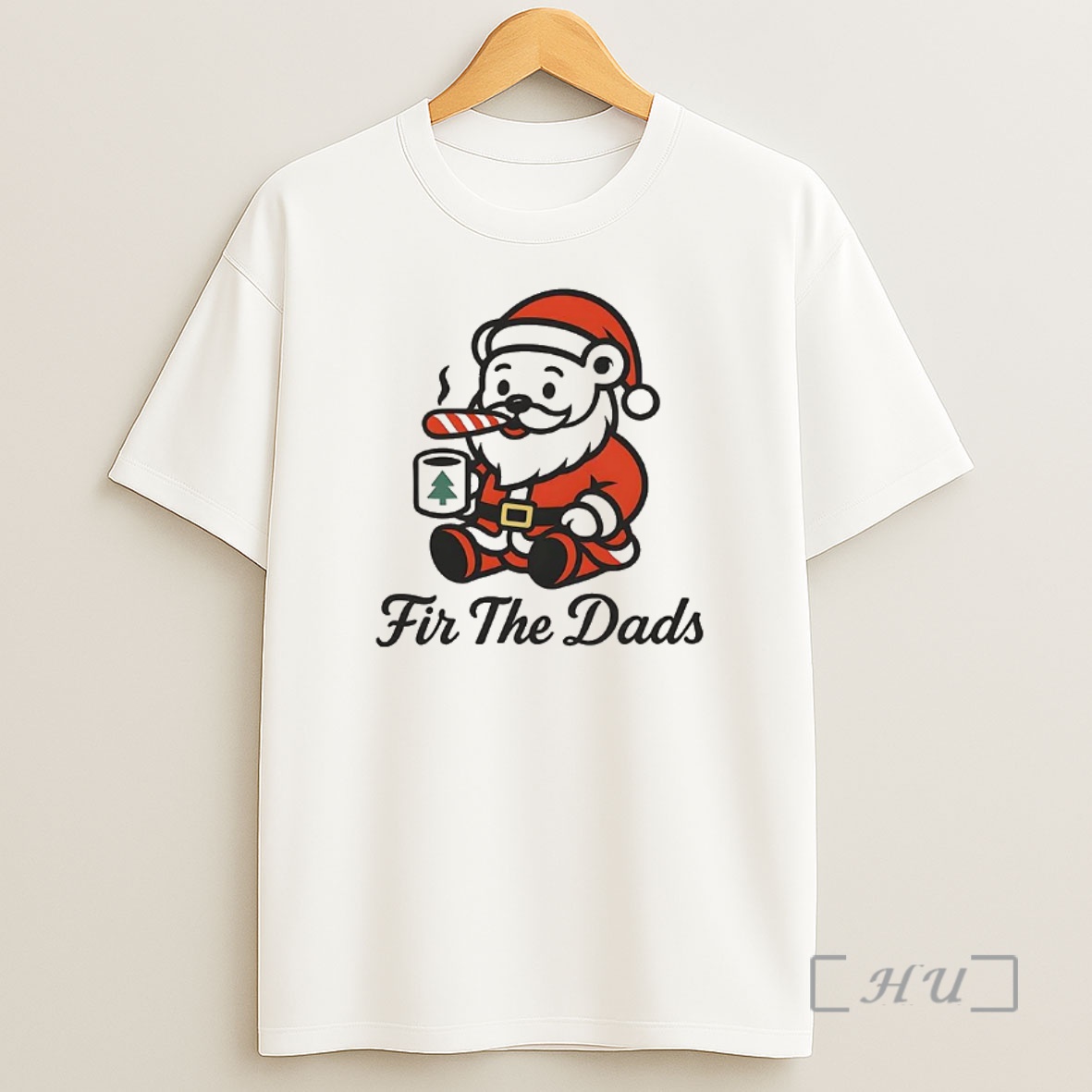 Officials Fir The Dads Santa Bear Christmas Premium Shirt Sweatshirt Tee