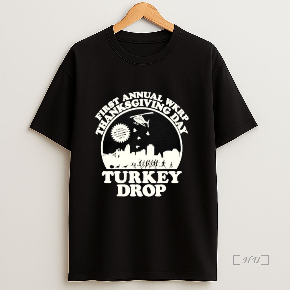 Officials First Annual Wkrp Thanksgiving Day Turkey Drop Premium Shirt Sweatshirt Tee