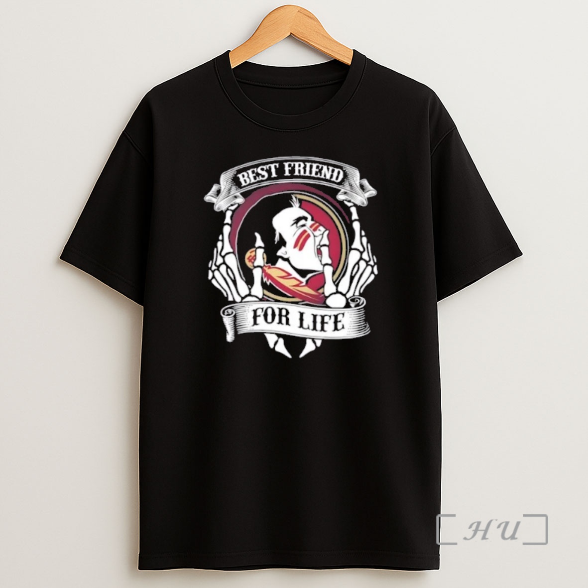 Officials Florida State Seminoles Best Friend For Life Hands Bones Premium Shirt Sweatshirt Tee
