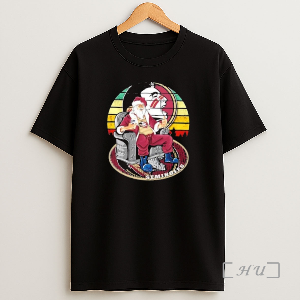 Officials Florida State Seminoles X Santa Claus Christmas Vintage Premium Shirt Sweatshirt Tee