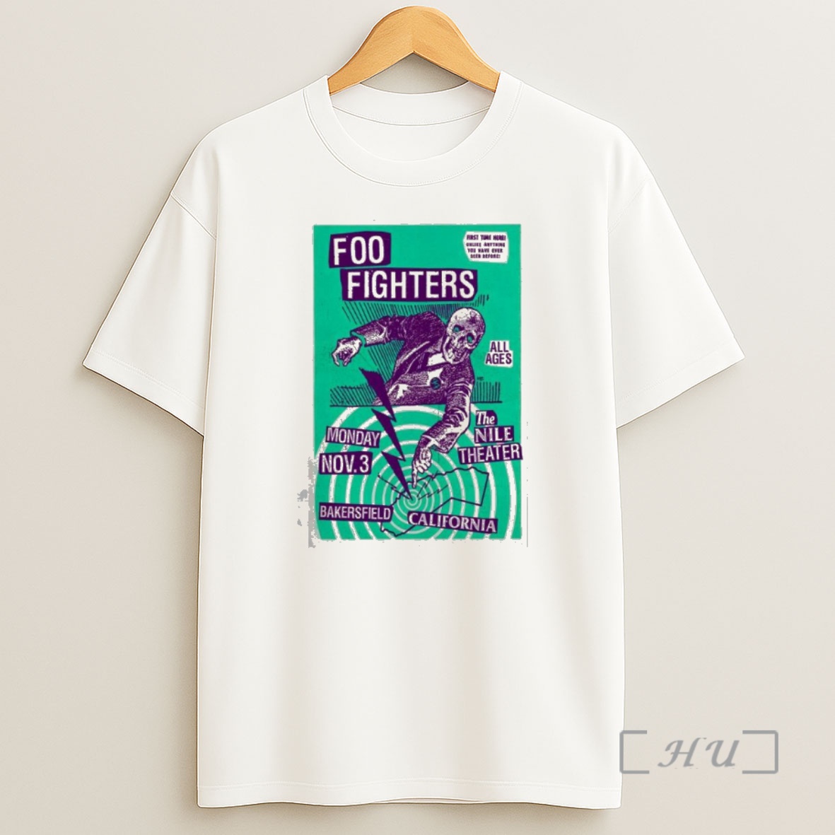 Officials Foo Fighters Tour Nov 03 2025 Nile Theater Premium Shirt Sweatshirt Tee