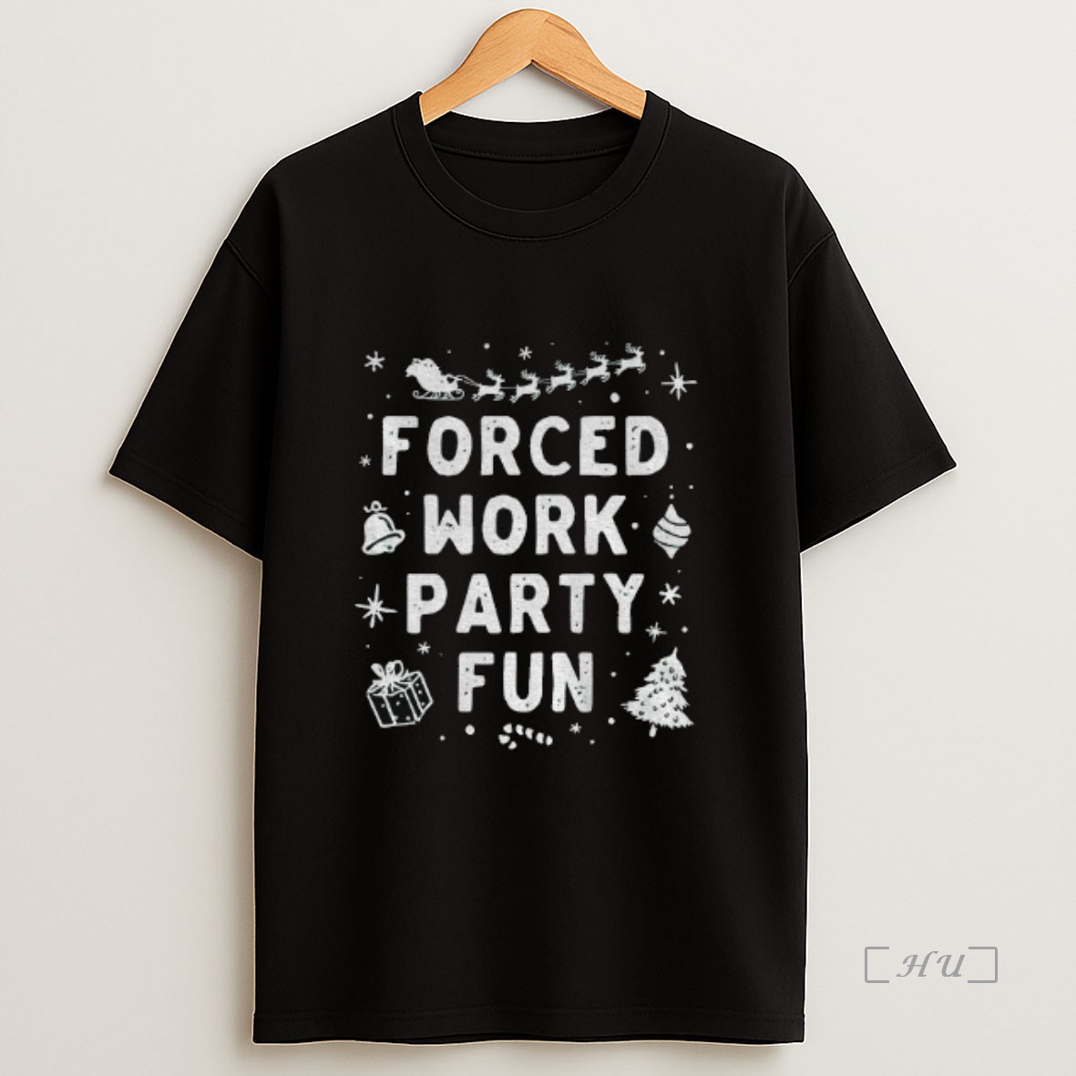 Officials Forced Work Party Fun Merry Christmas Premium Shirt Sweatshirt Tee