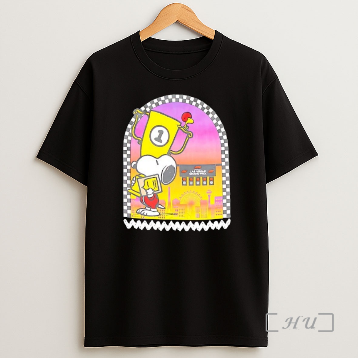 Officials Formula 1 X Peanuts Las Vegas Grand Prix Full House Premium Shirt Sweatshirt Tee