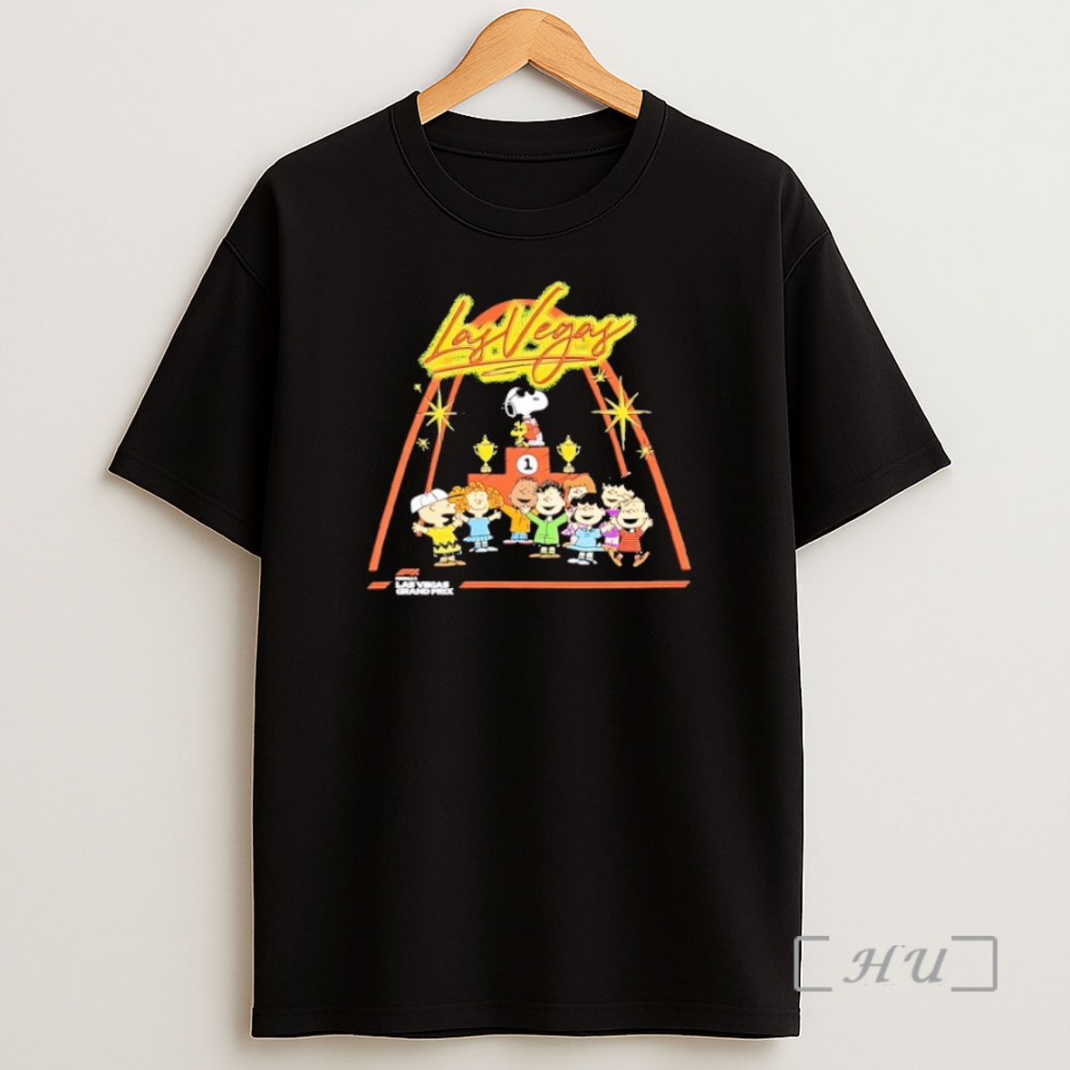 Officials Formula 1 X Peanuts Las Vegas Grand Prix Podium Premium Shirt Sweatshirt Tee