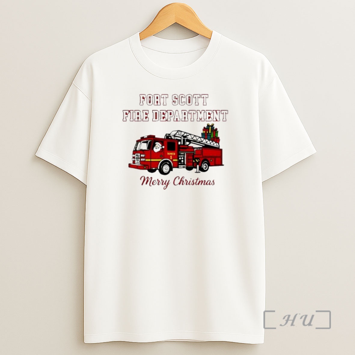 Officials Fort Scott Fire Department Merry Christmas Premium Shirt Sweatshirt Tee