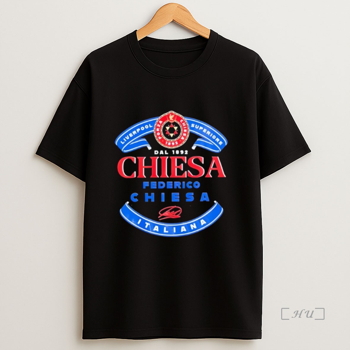 Officials Forza Chiesa 1892 Liverpool Superiore Chiesa Federico Chiesa Italiana Premium Shirt Sweatshirt Tee