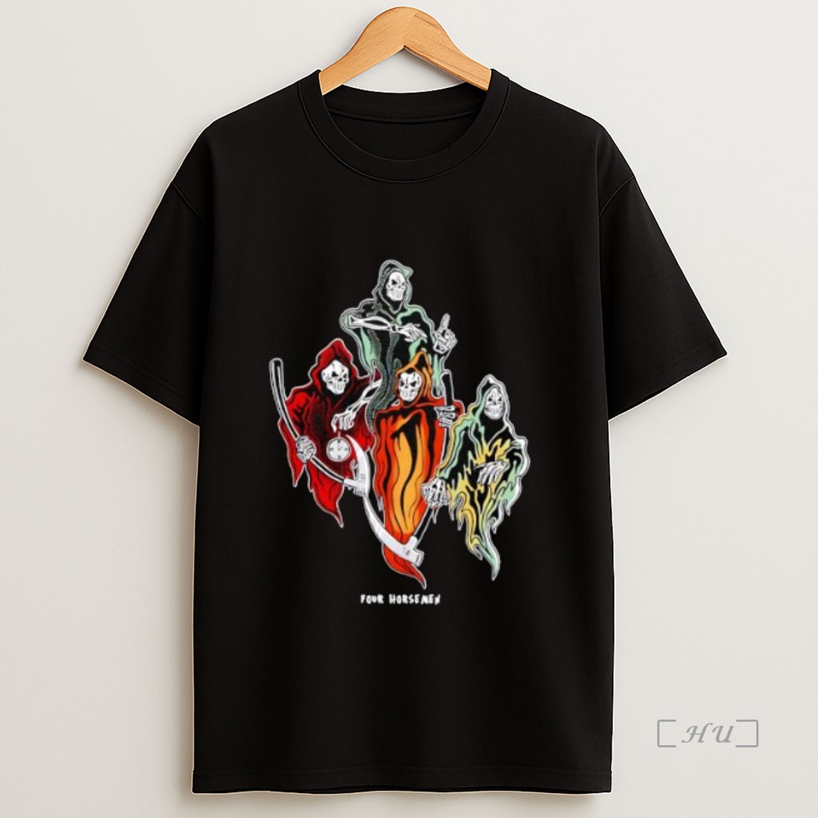 Officials Four Horseman Scratcher Death Premium Shirt Sweatshirt Tee