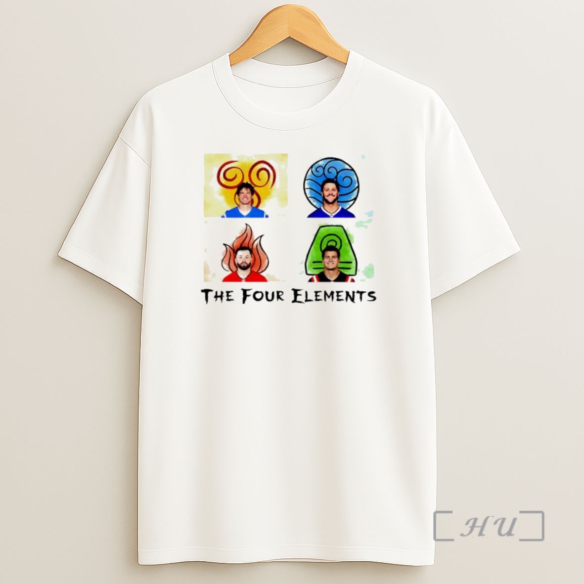 Officials Four Quarterbacks Elements New England Patriots Premium Shirt Sweatshirt Tee