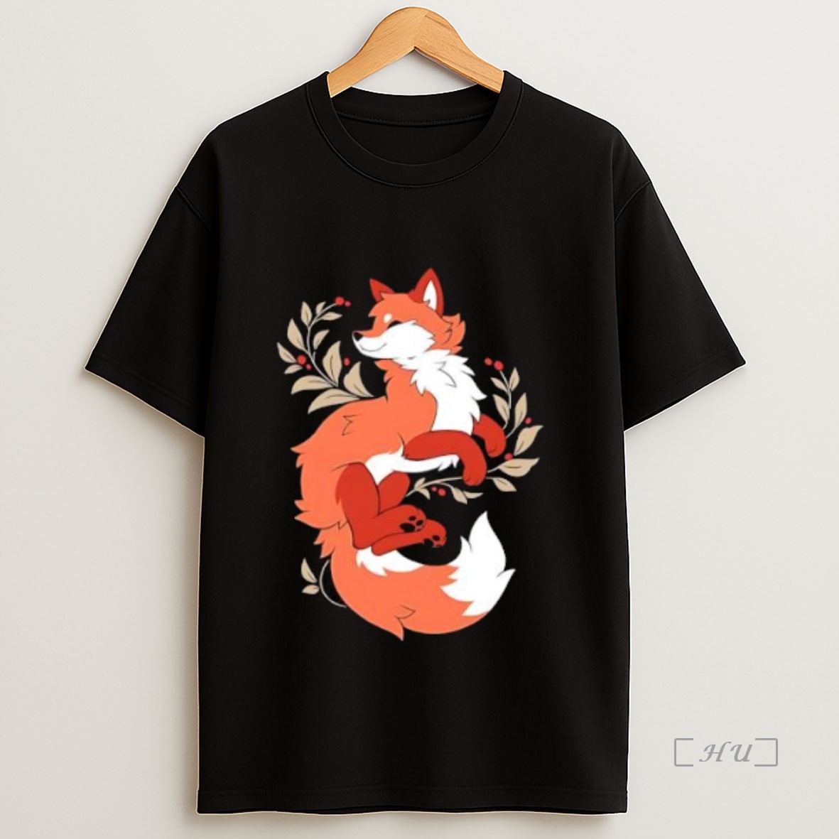 Officials Fox Red Cartoon Style Premium Shirt Sweatshirt Tee