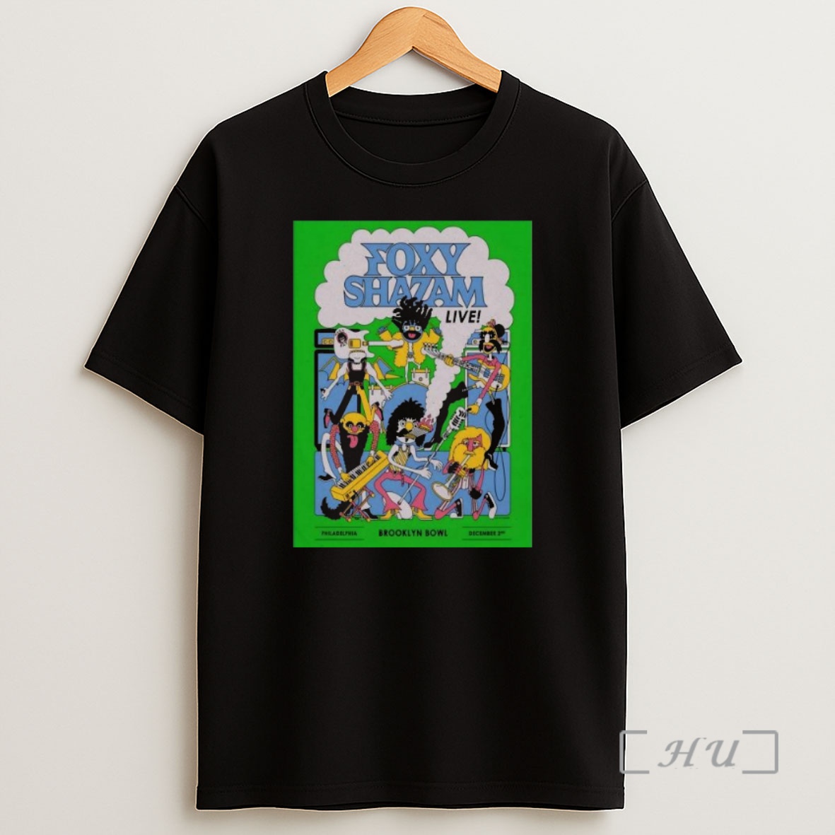 Officials Foxy Shazam December 2025 Brooklyn Bowl Philadelphia Pa Premium Shirt Sweatshirt Tee