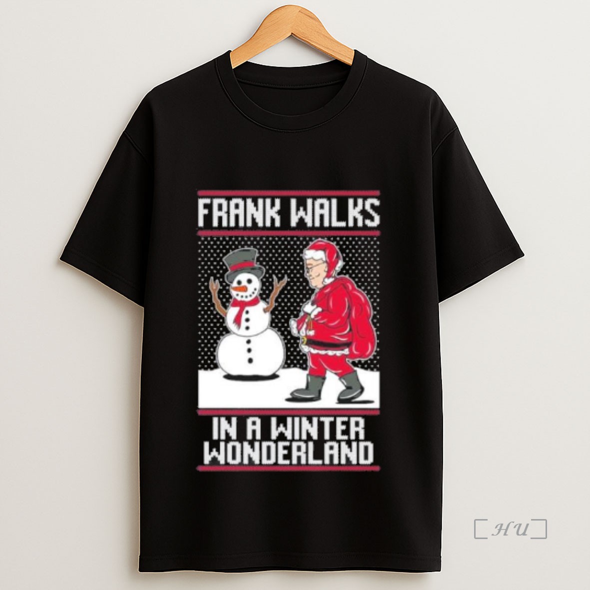 Officials Frank Walks In A Winter Wonderland Chrsitmas Premium Shirt Sweatshirt Tee