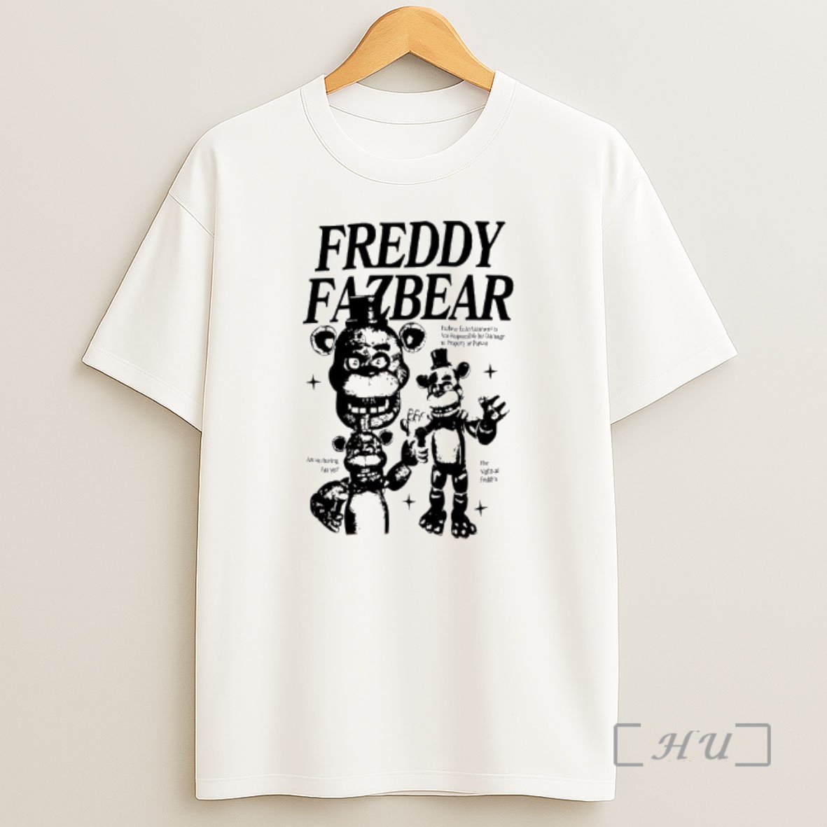 Officials Freddy Fazbear Entertainment Is Not Responsible For Damage To Property Or Person Premium Shirt Sweatshirt Tee