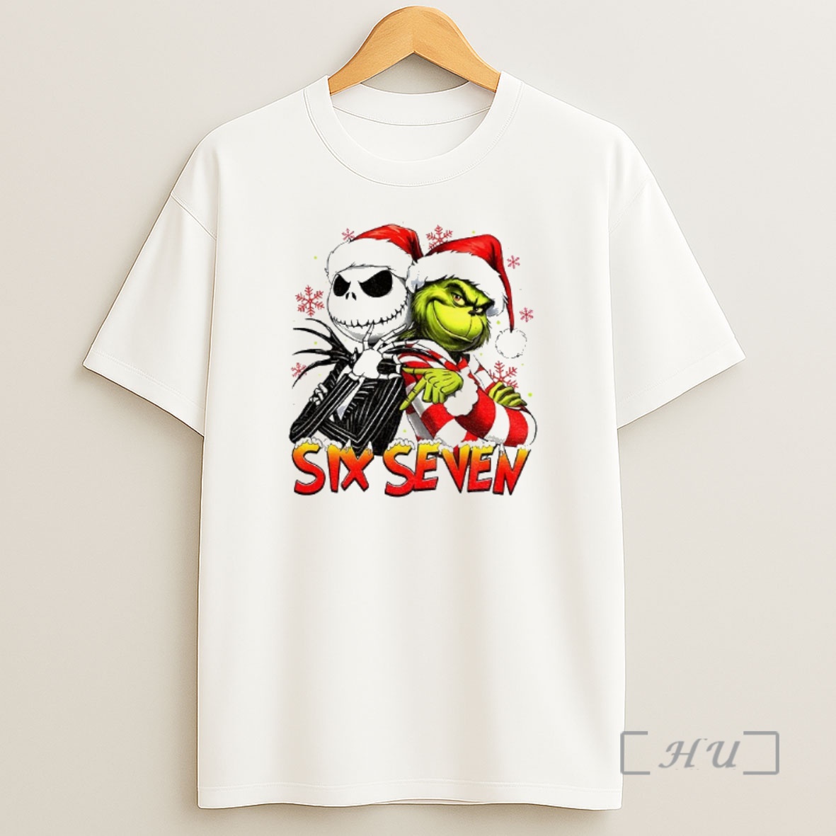 Officials Friends Funny Saying 6 7 Jack Skellington Vs Grinch Xmas Premium Shirt Sweatshirt Tee