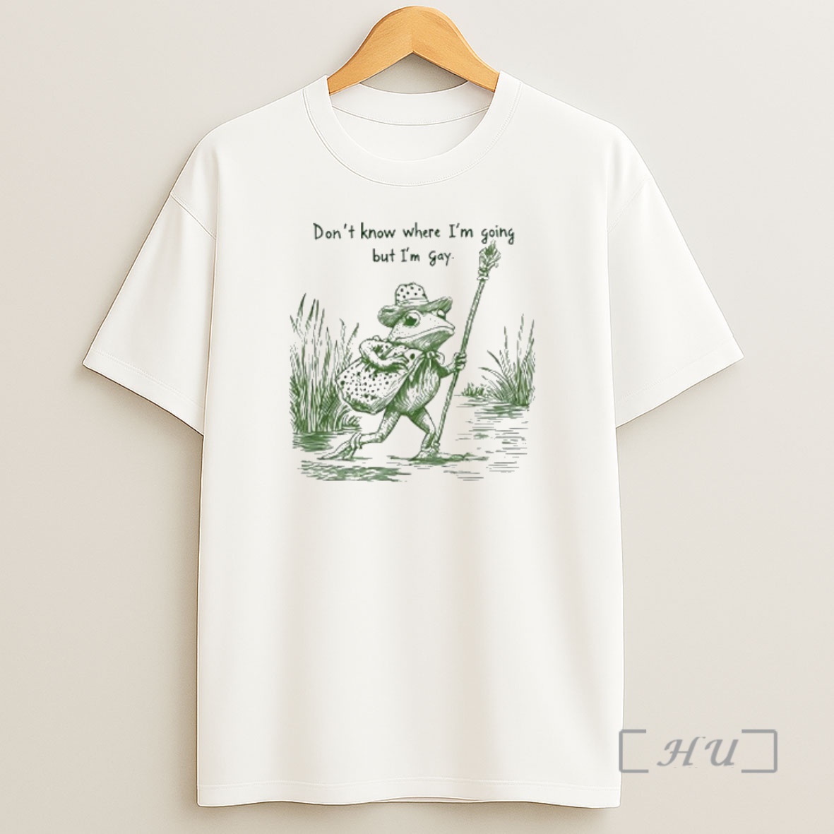 Officials Frog I Dont Know Where Im Going But Im Gay Lgbtq Pride Premium Shirt Sweatshirt Tee