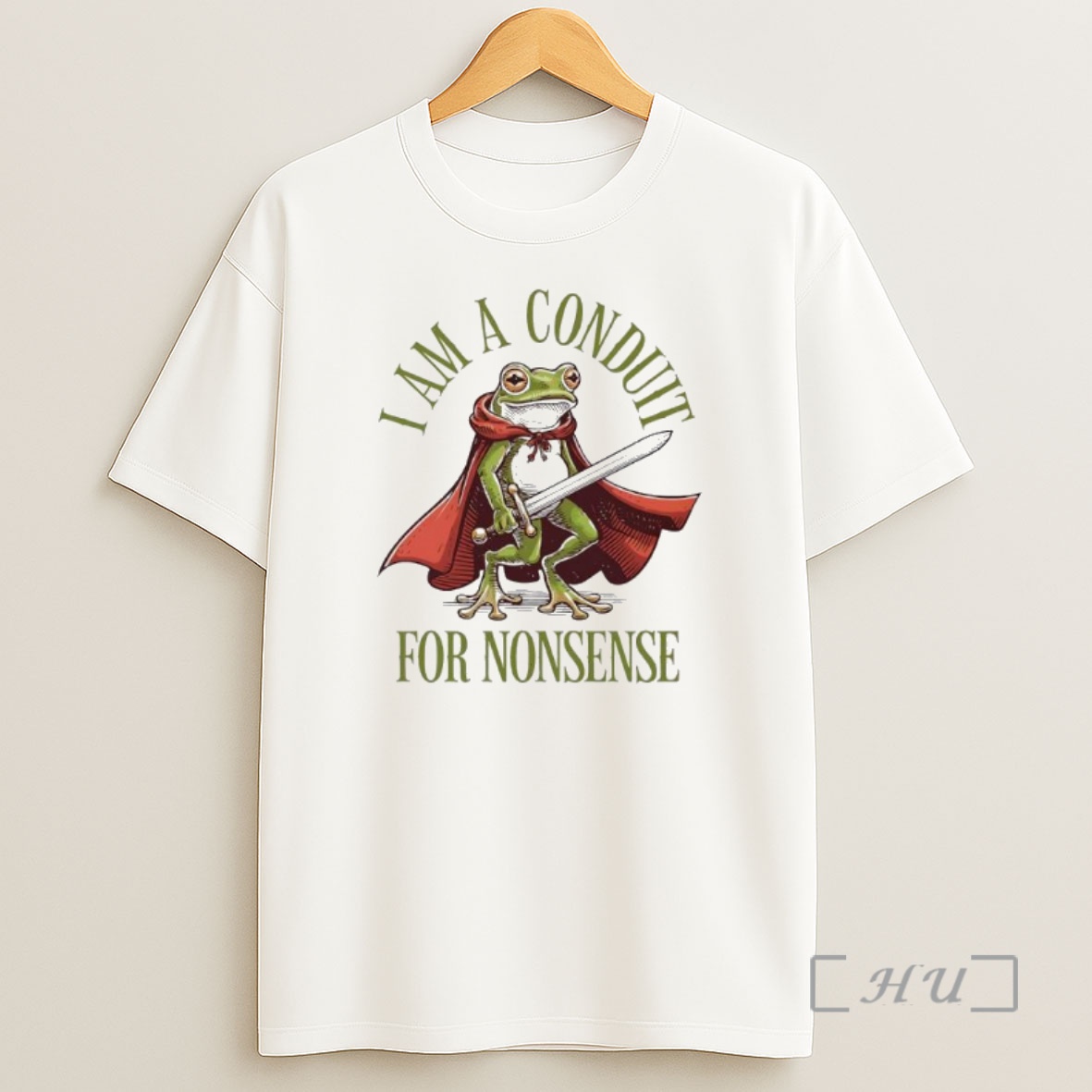 Officials Frog Weirdcore Sayings I Am A Conduit For Nonsense Premium Shirt Sweatshirt Tee