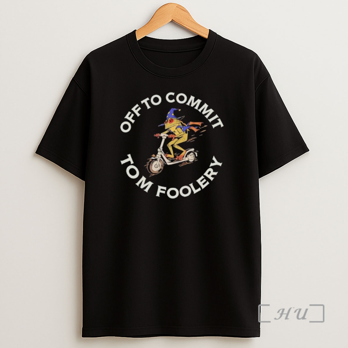 Officials Frog Wizard Off To Commit Tom Foolary Graphic Funny Premium Shirt Sweatshirt Tee