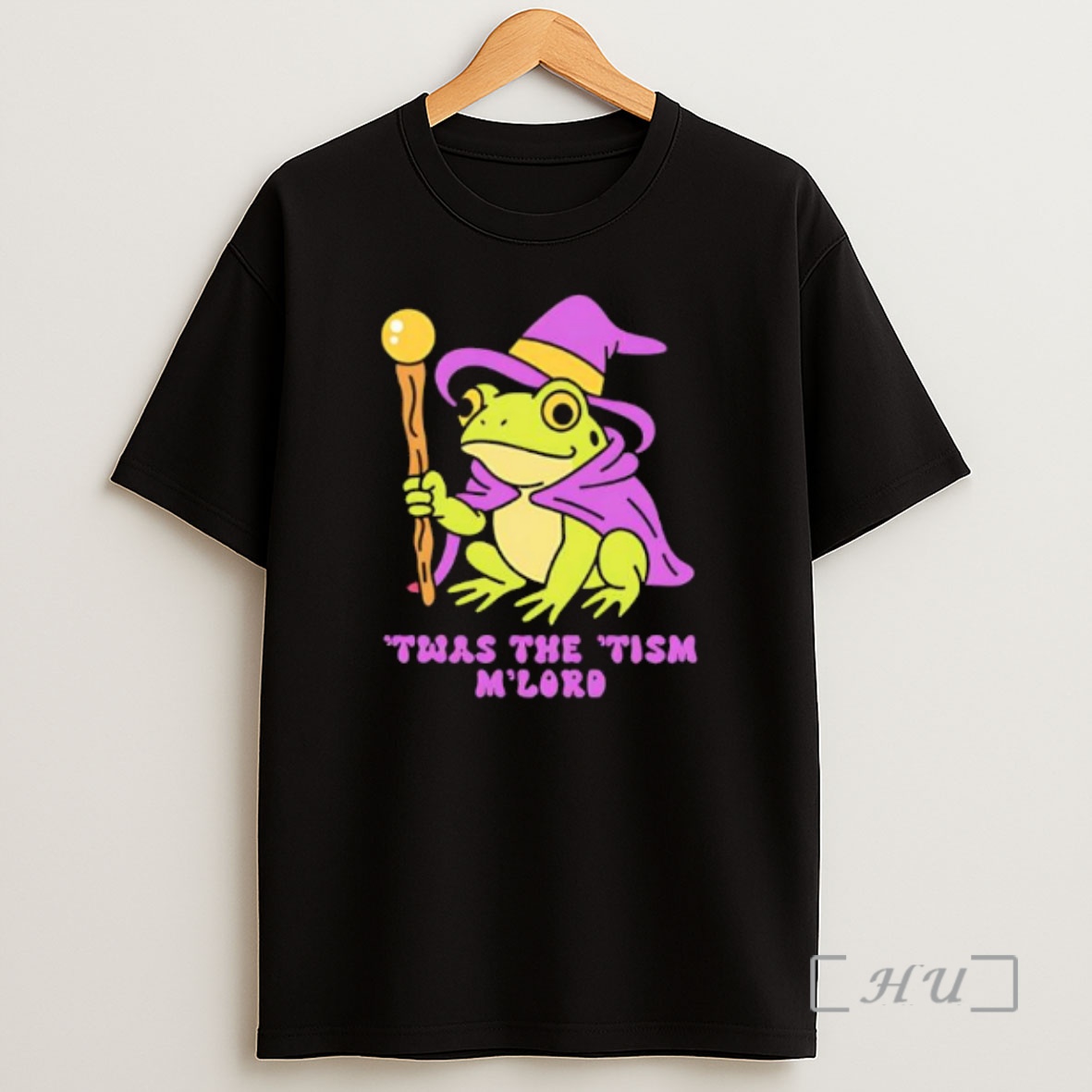Officials Frog Wizard Twas The Tism Premium Shirt Sweatshirt Tee