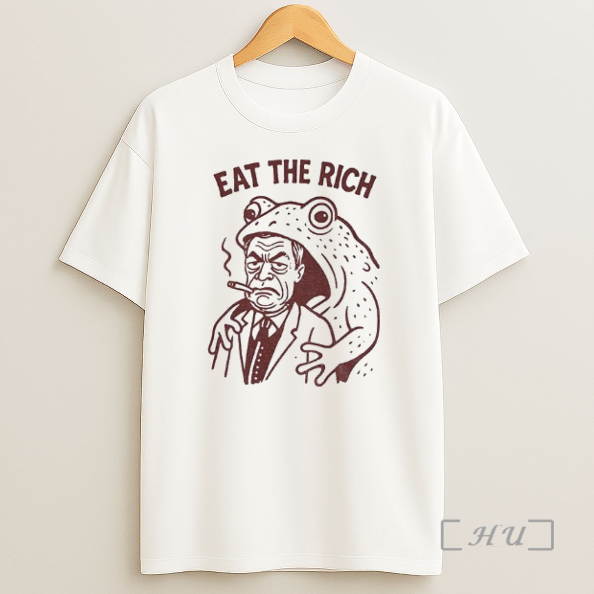 Officials Frog Eat The Rich Meme Premium Shirt Sweatshirt Tee
