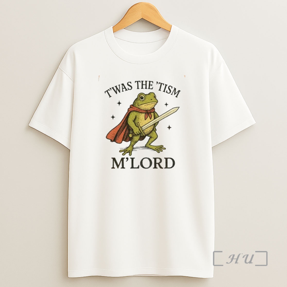 Officials Frog With A Sword Twas The Tism Mlord Premium Shirt Sweatshirt Tee