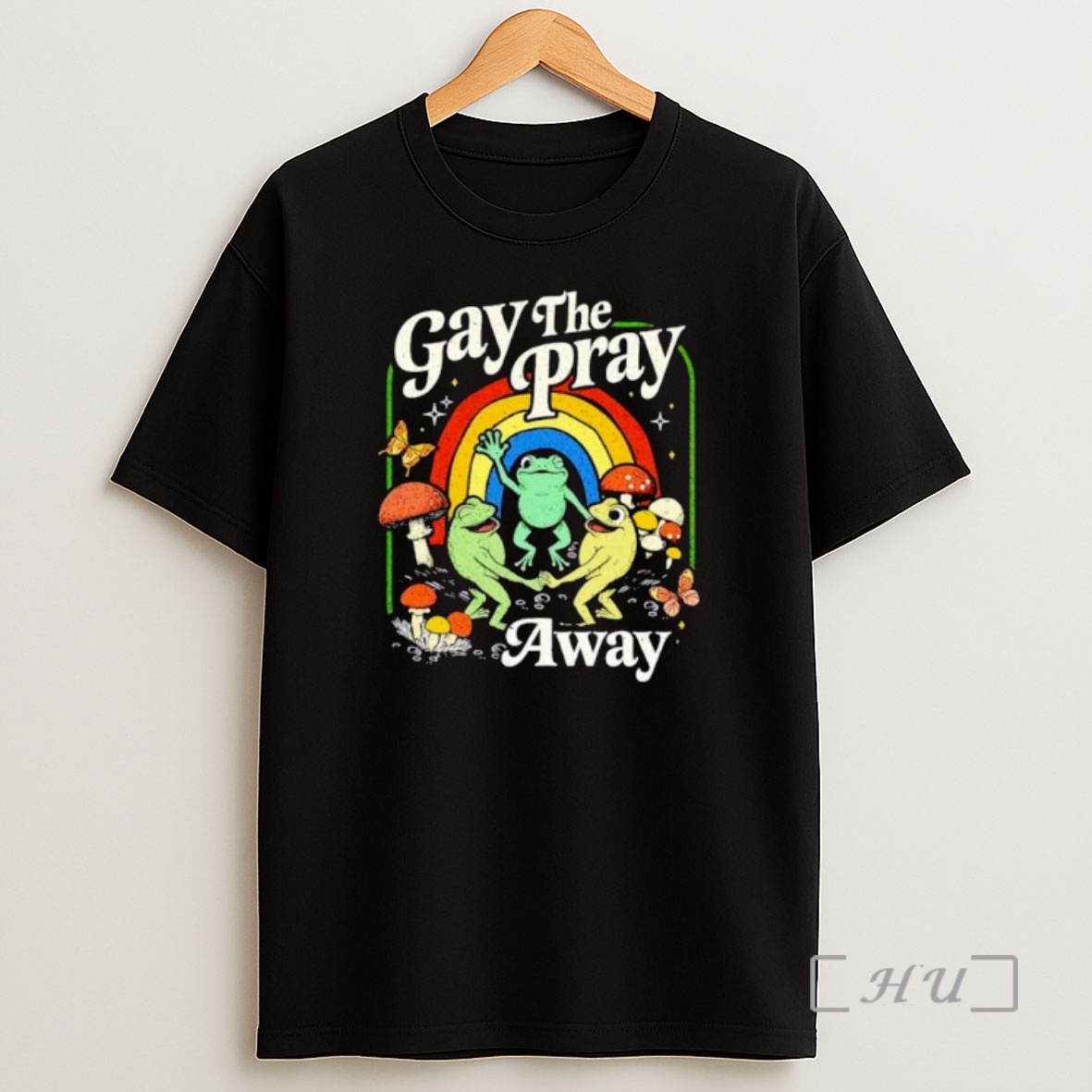 Officials Frogs Gay The Pray Away Ornaments Premium Shirt Sweatshirt Tee