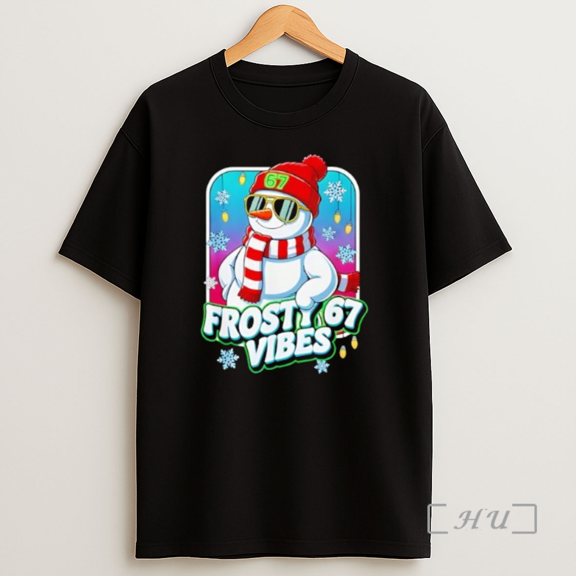 Officials Frosty Vibes 67 Snowman Christmas Premium Shirt Sweatshirt Tee