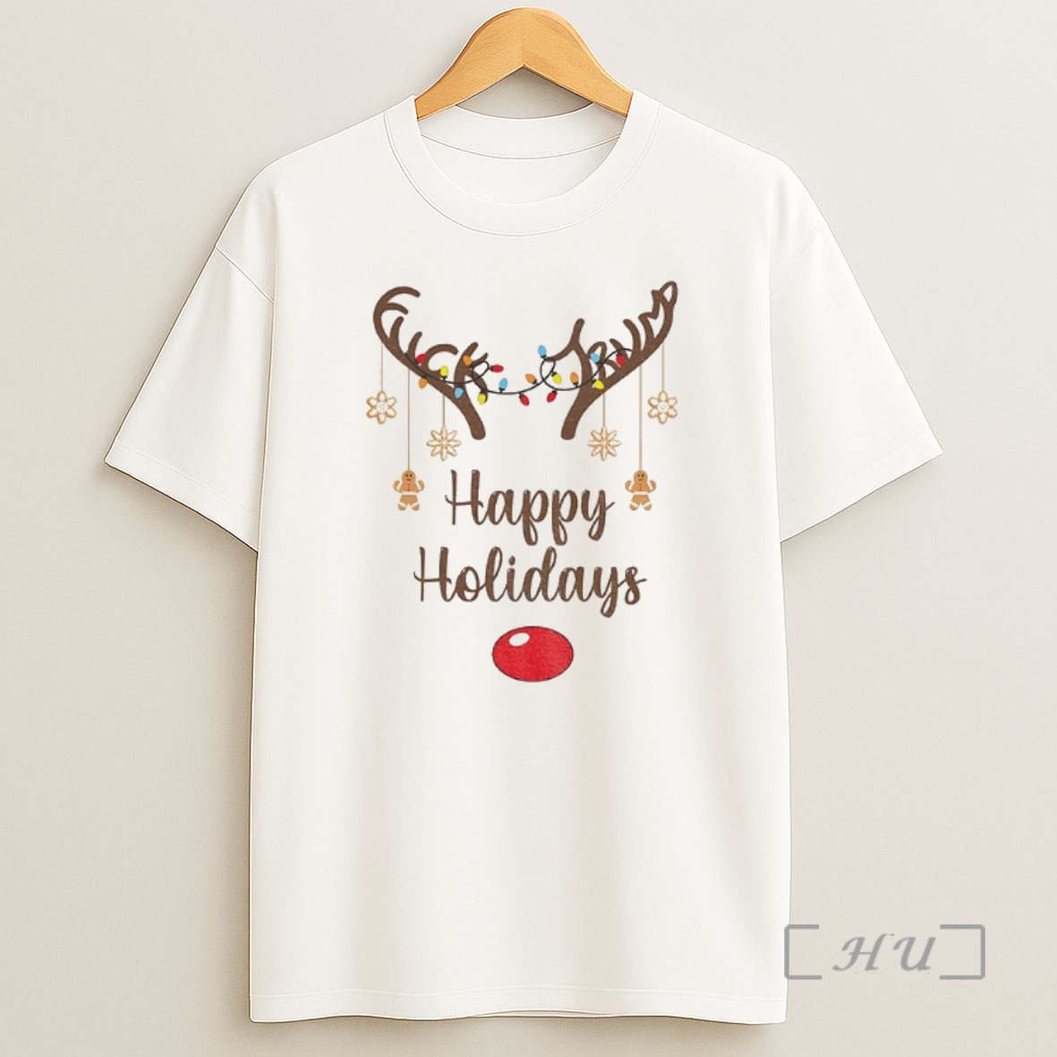 Officials Fuck Trump Reindeer Happy Holidays Anti Trump Christmas Premium Shirt Sweatshirt Tee