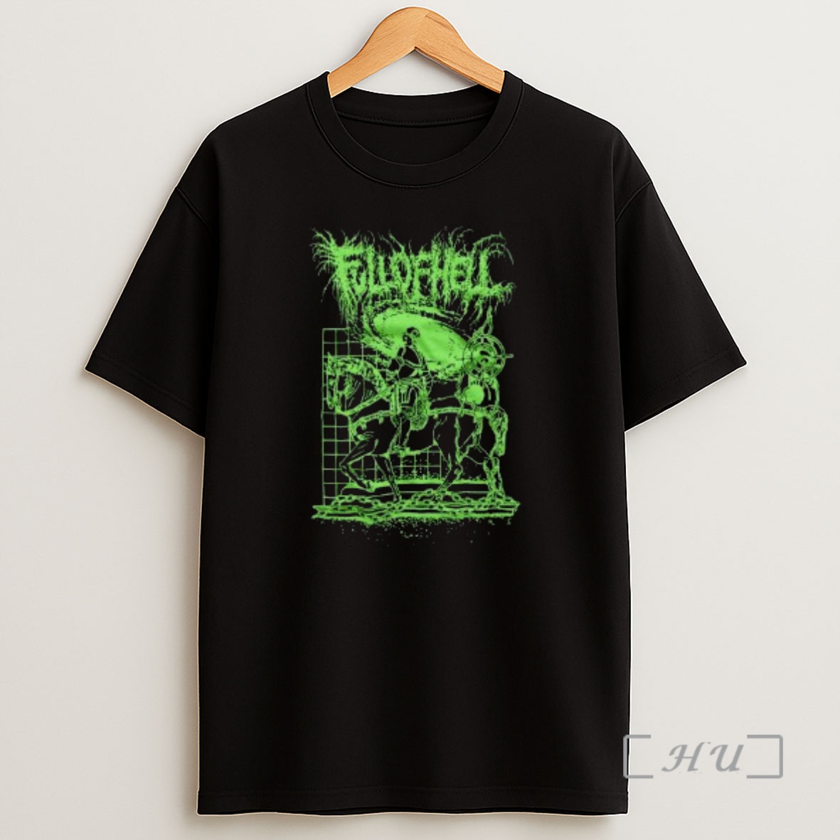 Officials Full Of Hell Old Knight Circle Black Premium Shirt Sweatshirt Tee