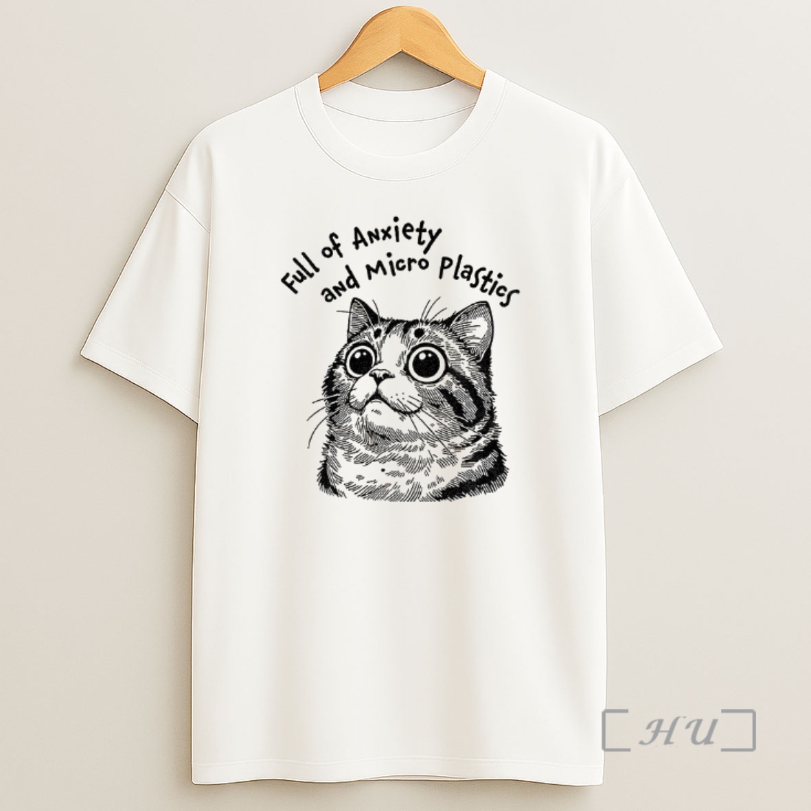 Officials Full Of Anxiety And Microplastics Cat Meme Premium Shirt Sweatshirt Tee