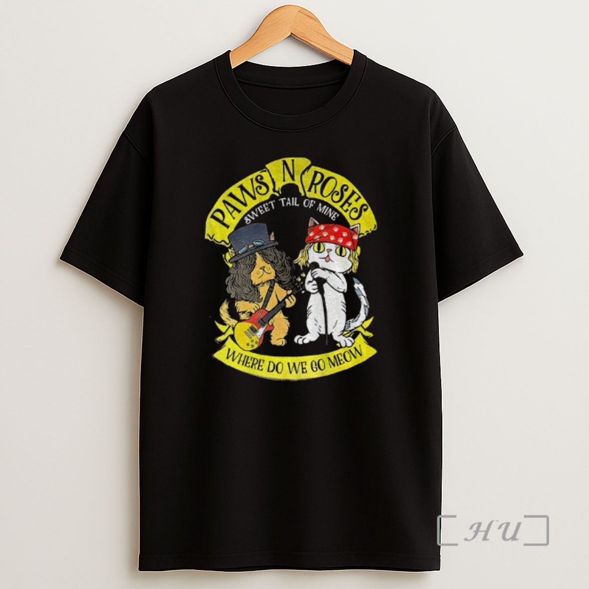 Officials Funny Cats Paws N Roses Sweet Tail Of Mine Where Do We Go Meow Premium Shirt Sweatshirt Tee
