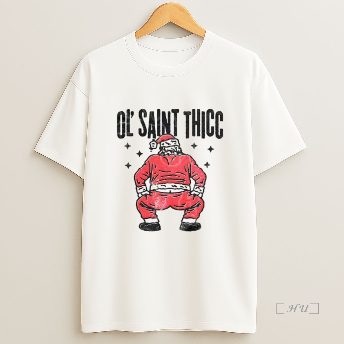 Officials Funny Ol Santa Thicc Christmas Premium Shirt Sweatshirt Tee