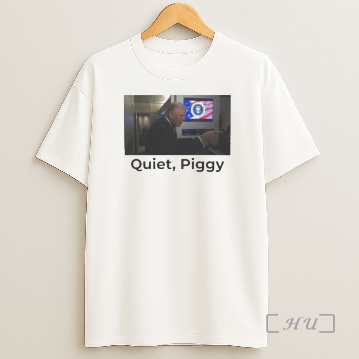 Officials Funny Quiet Piggy Trump Premium Shirt Sweatshirt Tee