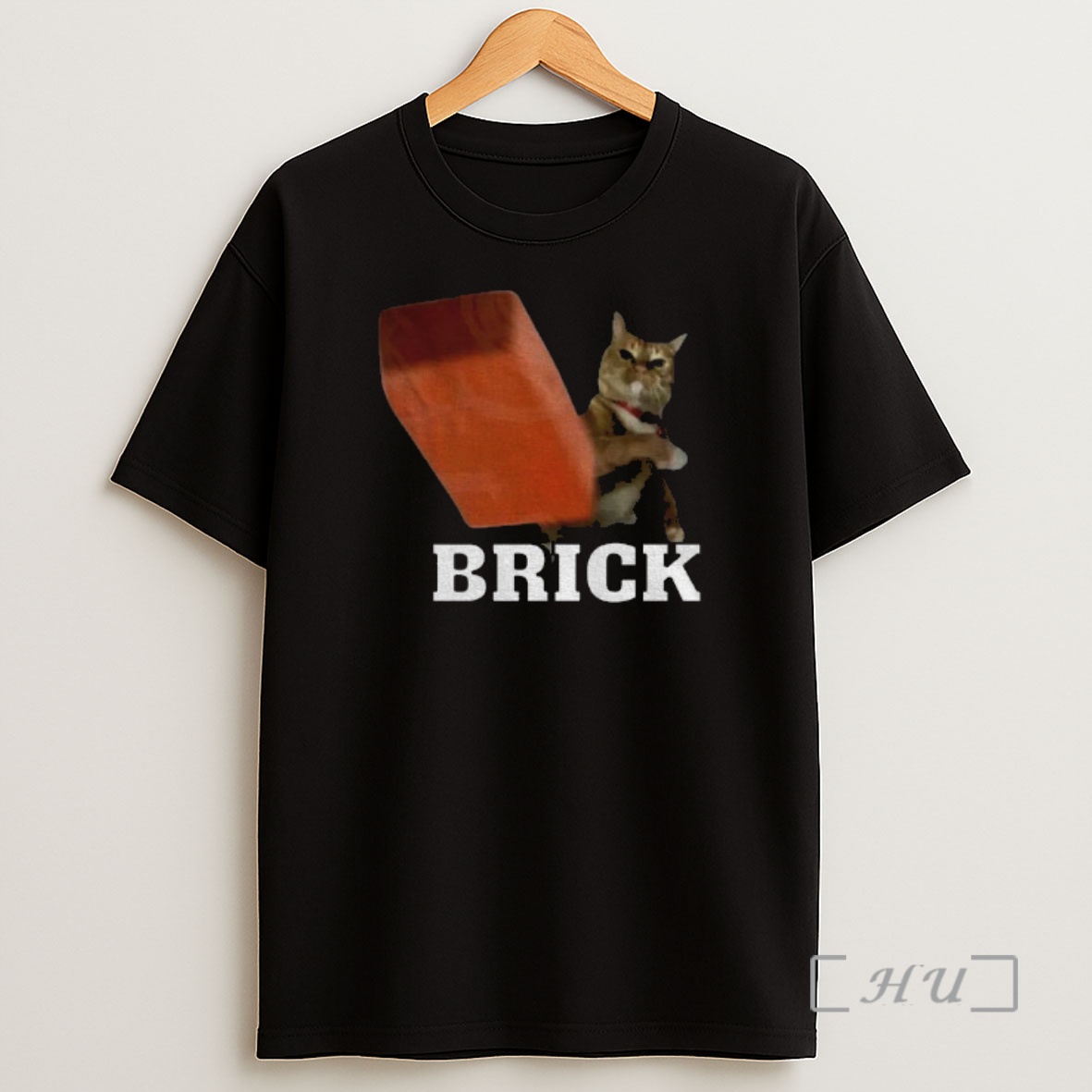 Officials Funny Cat Throwing Brick Meme Premium Shirt Sweatshirt Tee