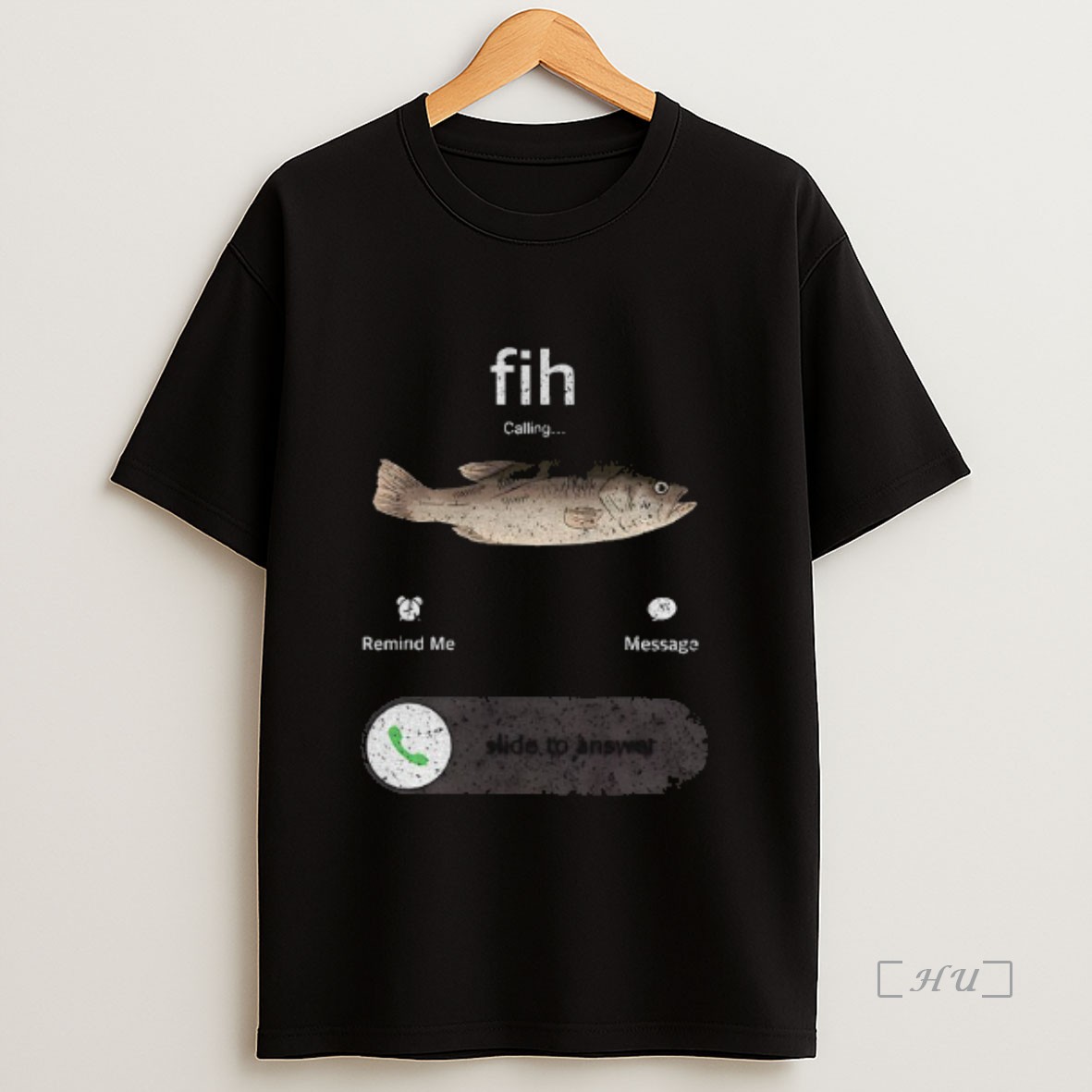 Officials Funny Fish Calling Slide To Answer Anglers Whod Drop Everything For A Bite Premium Shirt Sweatshirt Tee