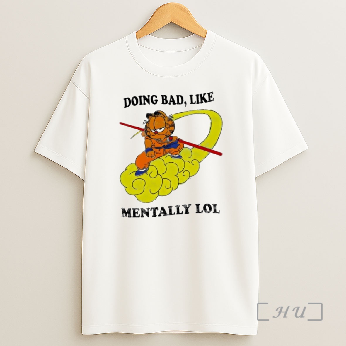 Officials Garf Cat Doing Bad Like Mentally Lol Premium Shirt Sweatshirt Tee