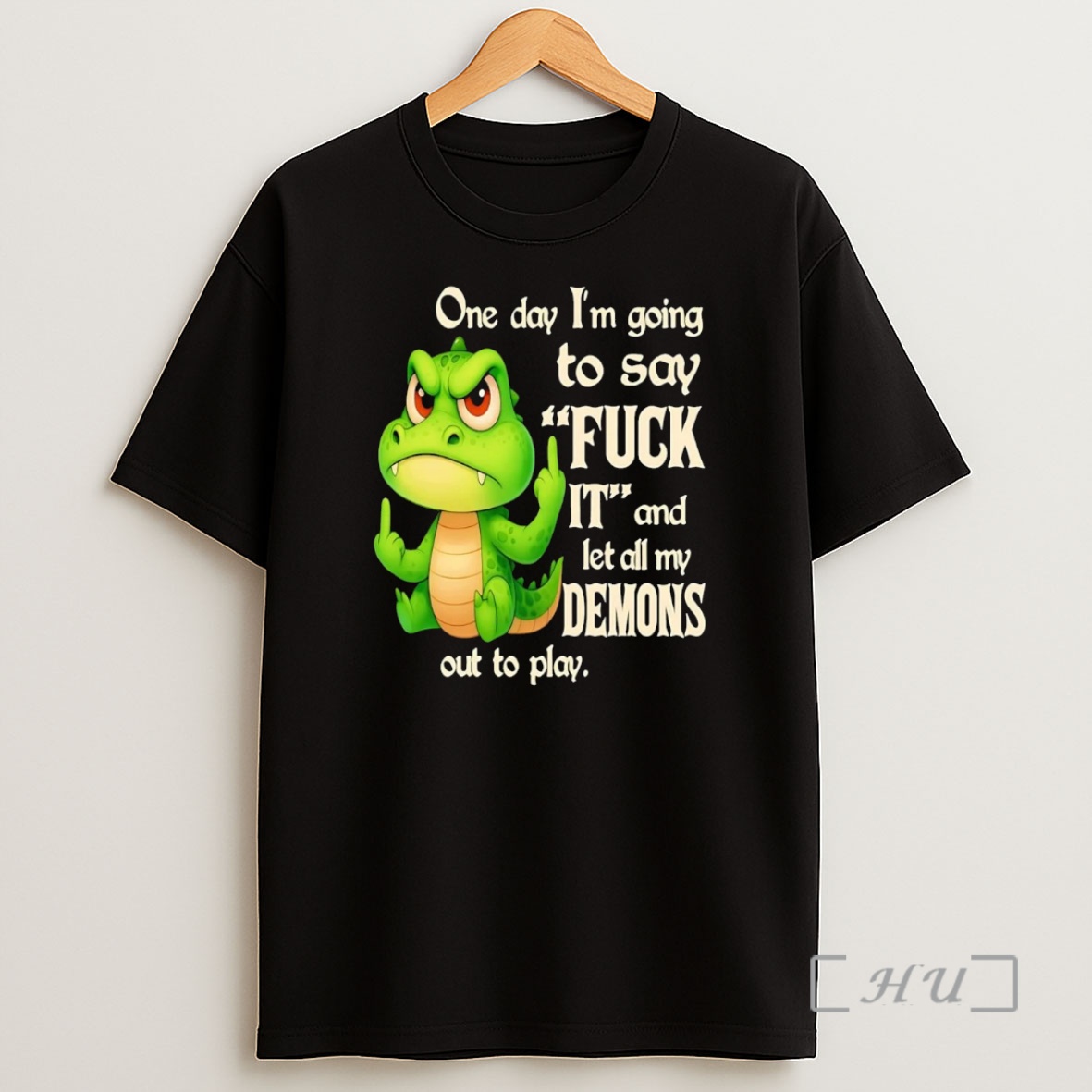 Officials Gator One Day Im Going To Say Fuck It And Let All My Demon Out Premium Shirt Sweatshirt Tee