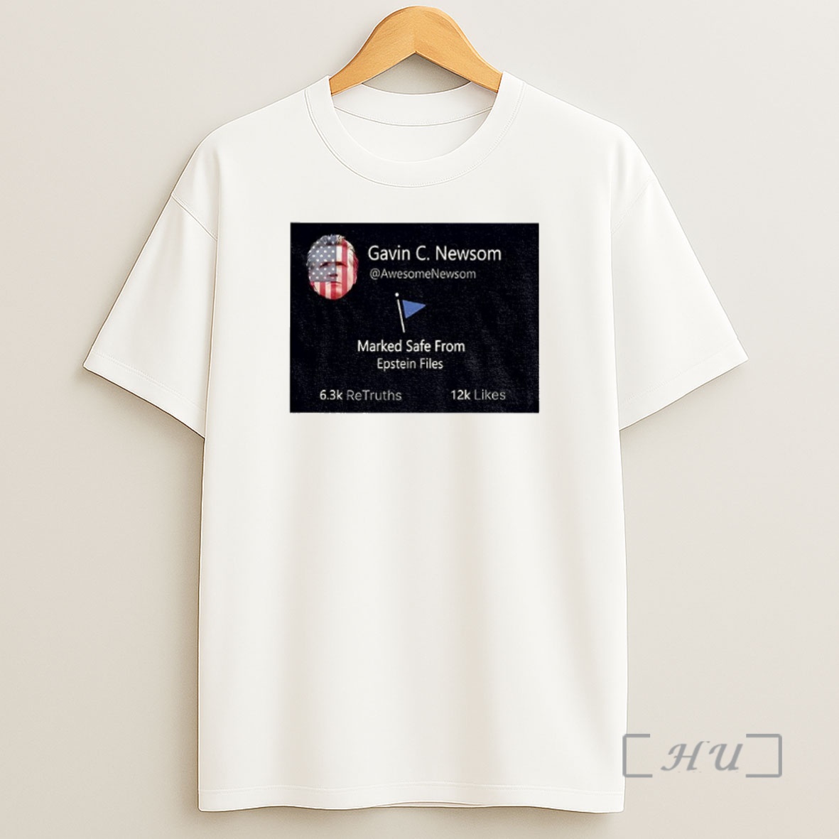 Officials Gavin C Newsom Marked Safe From Epstein Files Premium Shirt Sweatshirt Tee