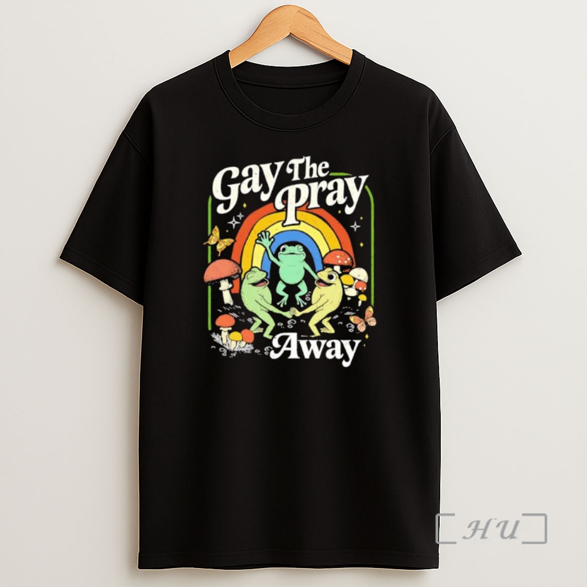 Officials Gay The Pray Away Frogs Vintage Graphic Premium Shirt Sweatshirt Tee