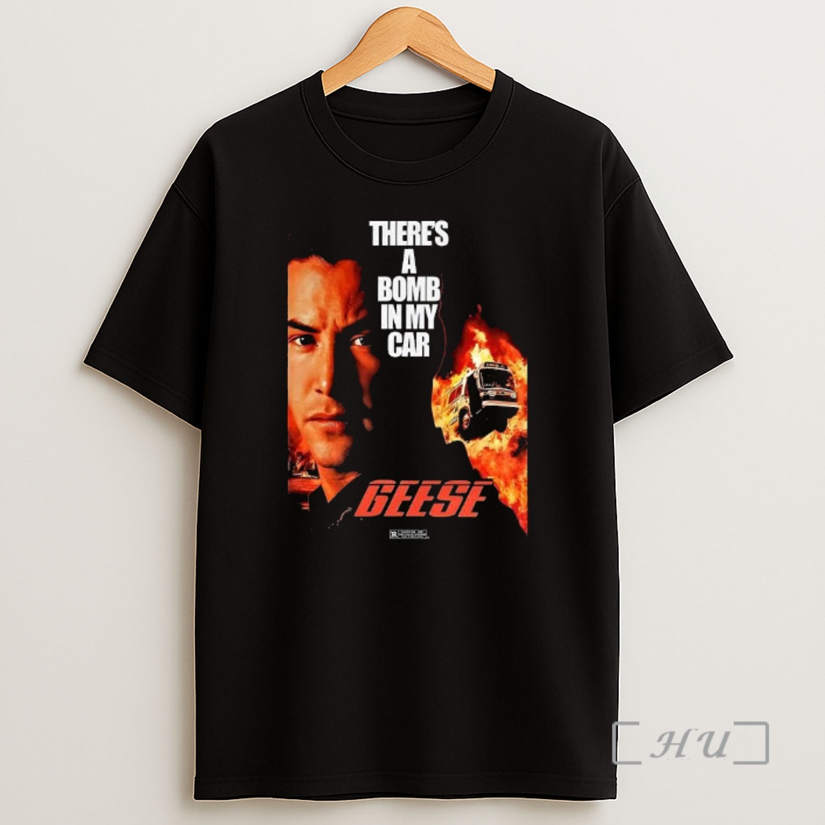 Officials Geese Keanu Theres A Bomb In My Car Premium Shirt Sweatshirt Tee