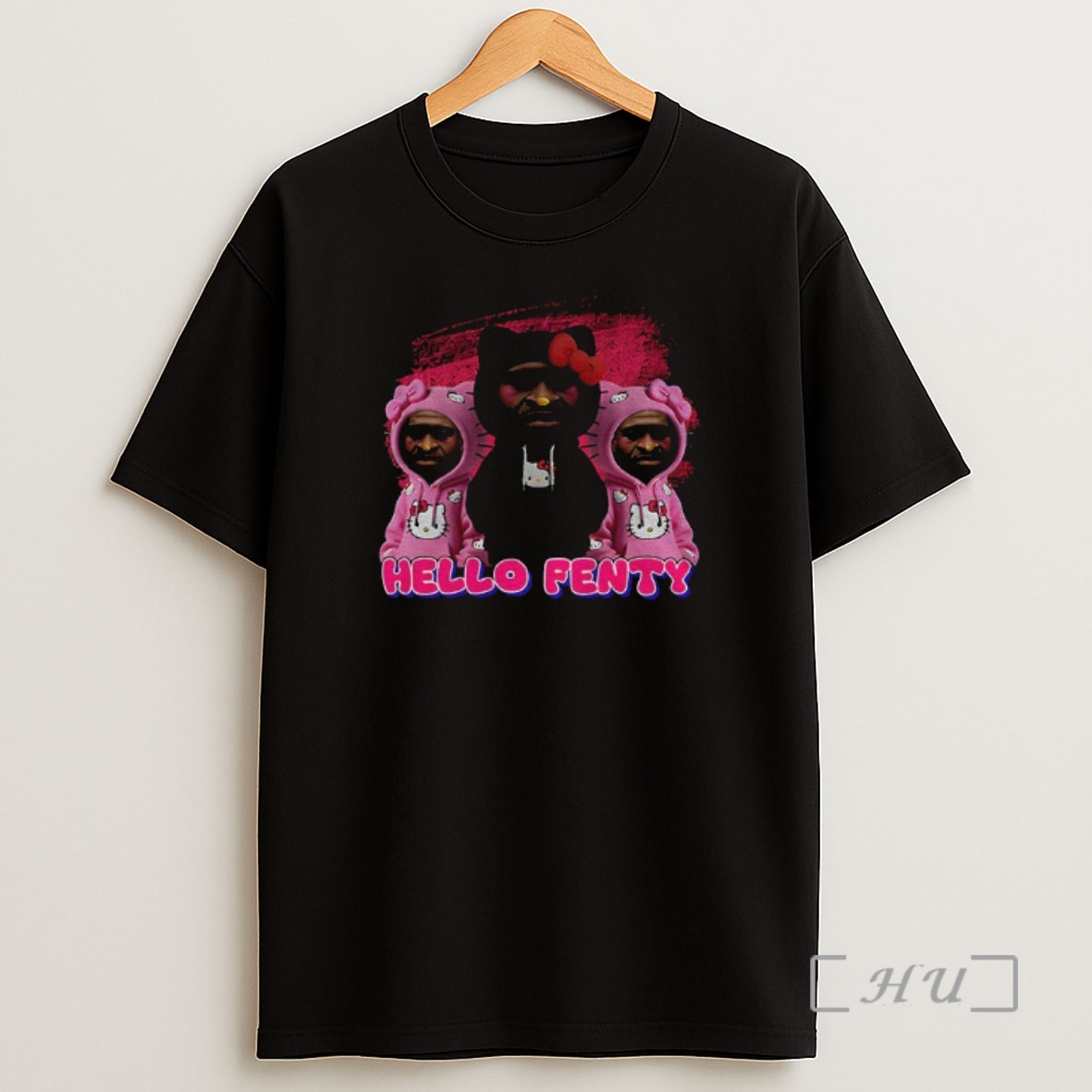Officials George Floyd Hello Fenty Hello Kitty Parody Premium Shirt Sweatshirt Tee