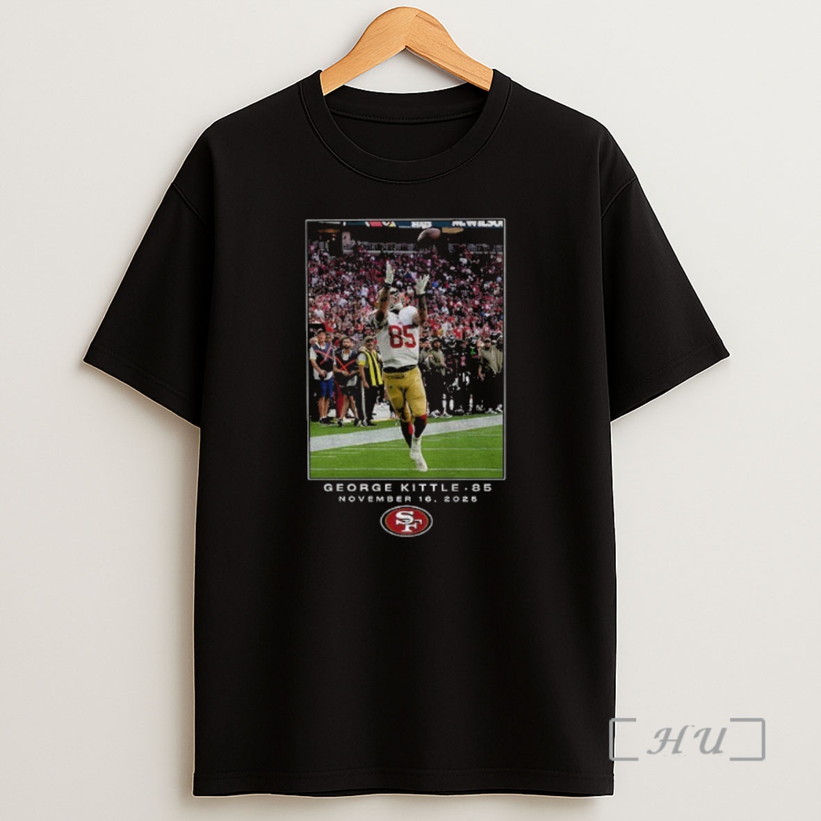 Officials George Kittle 85 San Francisco 49ers Nfl Flash Features Week November 16 2025 Premium Shirt Sweatshirt Tee