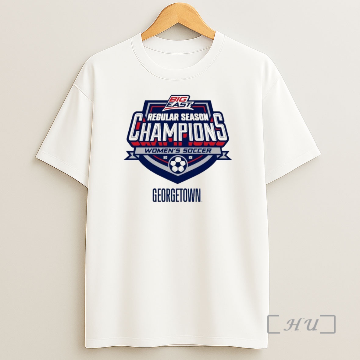 Officials Georgetown Hoyas Womens Soccer 2025 Regular Season Champions Ornaments Premium Shirt Sweatshirt Tee