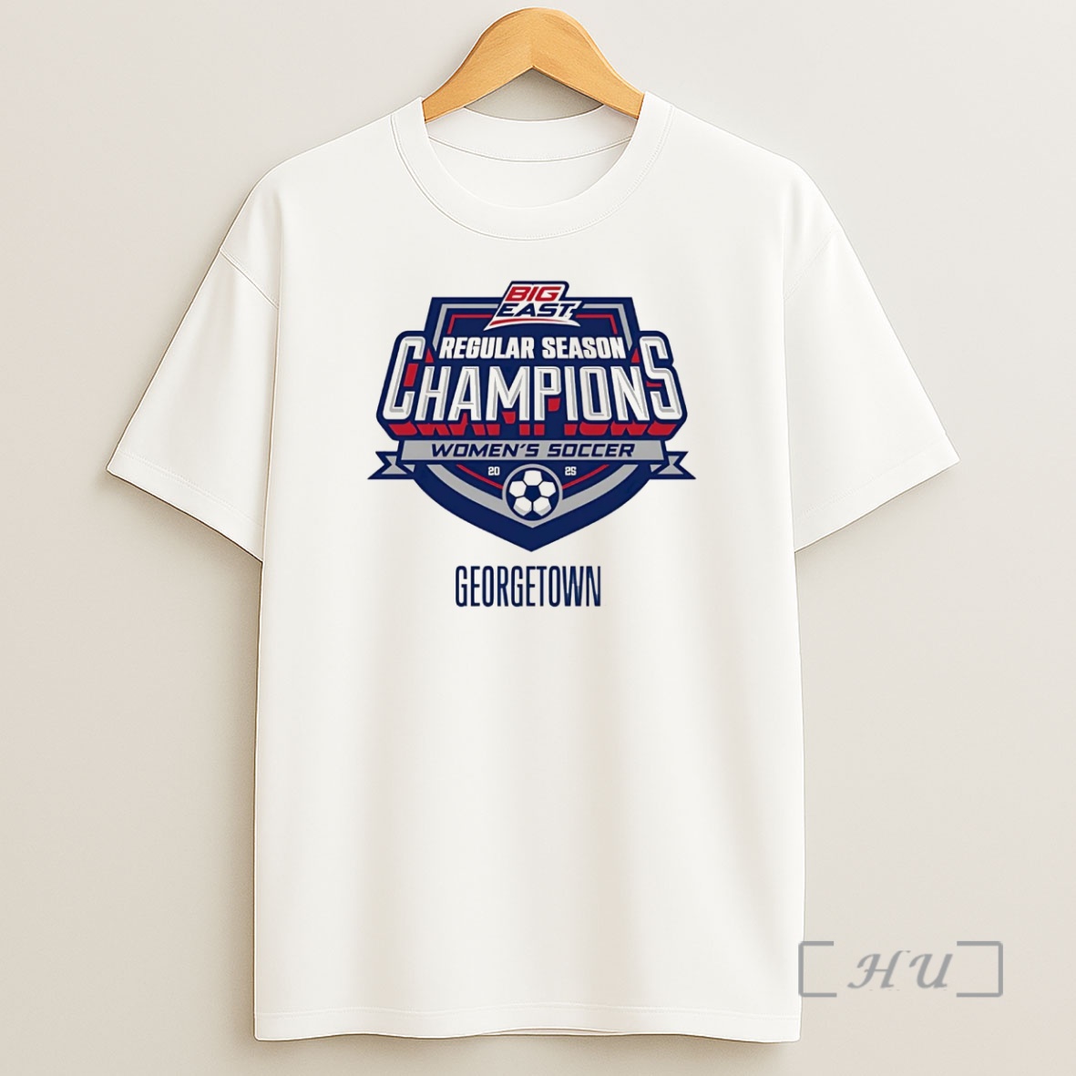 Officials Georgetown Womens Soccer 2025 Big East Regular Season Champions Premium Shirt Sweatshirt Tee