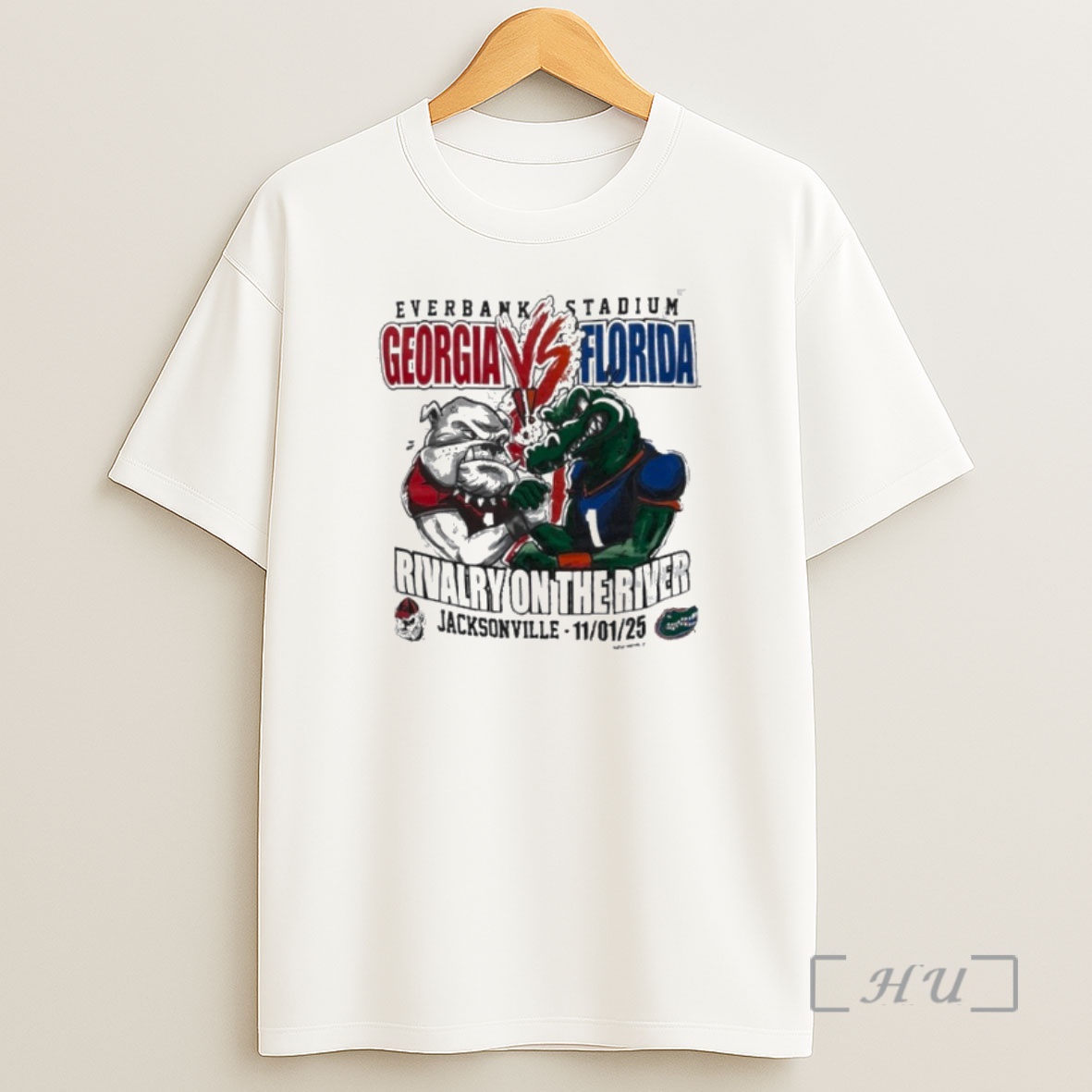 Officials Georgia Bulldog Vs Florida Gators 2025 Rivalry On The River Gameday Premium Shirt Sweatshirt Tee